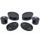 Kalgum rubber bump stop extension for Jeep Wrangler IV JL +1.5"