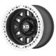 Alloy Wheel 17x9 ET-38 8x165.1 KM229 Satin Black Machined Beadlock KMC