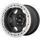 Alloy Wheel 17x9 ET-38 5x127 KM233 Hex Satin Black Beadlock KMC