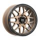 Alloy Wheel 18x8.5 ET35 5x127 KM535 Grenade Off-road Matte Bronze W/ Matte Black LIP KMC