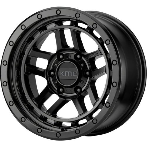 Alloy Wheel 17x8.5 ET18 5x127 KM540 Satin Black KMC