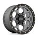 Alloy Wheel 17x8.5 ET18 6x139,7 KM541 Dirty Harry Satin Gray W/ Black LIP KMC