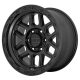 Alloy Wheel 17x8.5 ET0 5x127 KM544 Satin Black/Gloss Black Lip KMC