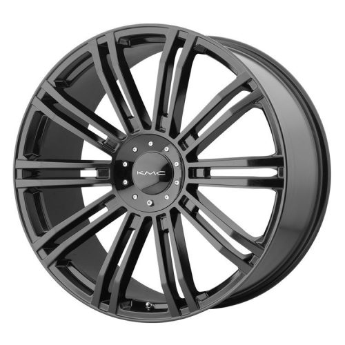 Alloy Wheel 20x8.5 ET35 5x114.3/5x127 KM677 D2 Gloss Black KMC