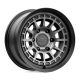 Alloy Wheel 17x8.5 ET0 5x127 KM719 Canyon Satin Black W/ Gray Tint KMC