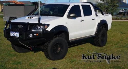 Kut Snake MONSTER plastic fender flares Toyota Hilux VIGO2 2012-2015