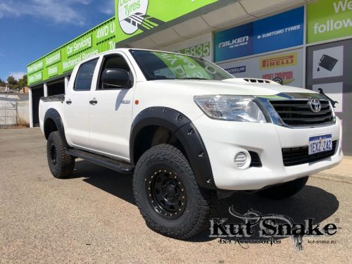 Kut Snake plastic fender flares Toyota Hilux Vigo2 2012-2015