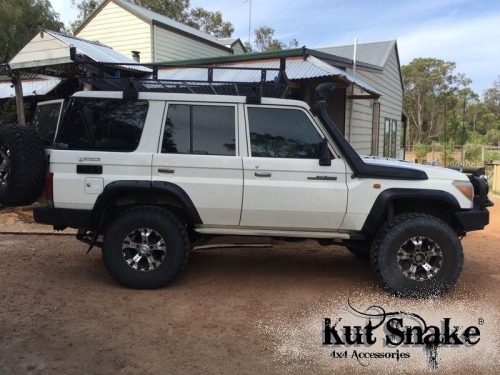 Kut Snake plastic fender flares Toyota Land Cruiser 76