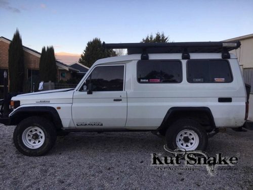 Kut Snake plastic fender flares Toyota Land Cruiser 70 series 1985-2007 (only rear flares)