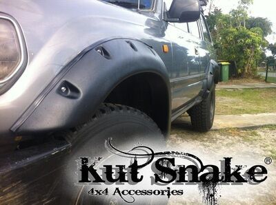 Kut Snake plastic fender flares Toyota Land Cruiser 80 65mm