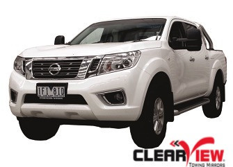 ClearView Towing Mirrors for Nissan Navara NP300/Renault Alaska