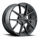 Alloy Wheel 19x8.5 ET33 5x114.3 M117 Misano Matte Black Niche Road Wheels