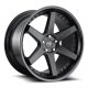 Alloy Wheel 19x8.5 ET35 5x114.3 M192 Altair Gloss Black Matte Black Niche Road Wheels