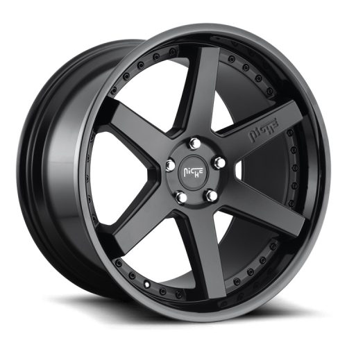 Alloy Wheel 20x9 ET35 5x114.3 M192 Altair Gloss Black Matte Black Niche Road Wheels