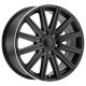 Alloy Wheel 17x7.5 ET52 6x130 Stark Matte Black Mandrus