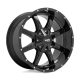 Alloy Wheel 20x9 ET18 5x139.7/5x150 MO970 Gloss Black W/ Milled LIP Moto Metal