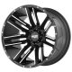 Alloy Wheel 20x9 ET18 6x139,7 MO978 Razor Satin Black Moto Metal