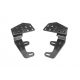 More4x4 Steel Lamp Holder Pair for Toyota Land Cruiser J120 Engine Hood