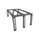 More4x4 Universal Pick-up Bed Rack for roller shutter and roll bar (high)