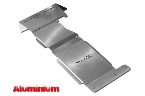 More4x4 aluminium skid plate kit for Ford Ranger T6/ T7 (2011-) with factory bumper (2pcs/kit)