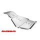 More4x4  aluminium skid plate kit for Toyota Land Cruiser J200 (2007-) with factory bumber (3pcs/kit)