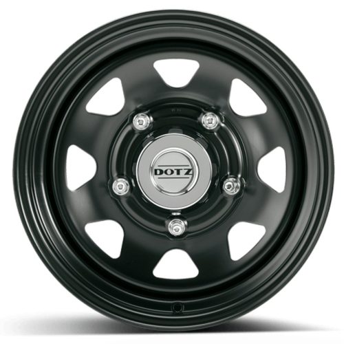 DOTZ Survival Dakar Dark 4x4 steel wheel - 7x16/ET33 - black