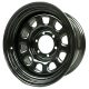 Steel Wheel 16x8 ET-27 6x139,7 Sputnik Gloss Black OFD