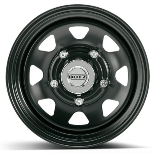 DOTZ Survival Dakar Dark 4x4 steel wheel - 7x16/ET40 - black