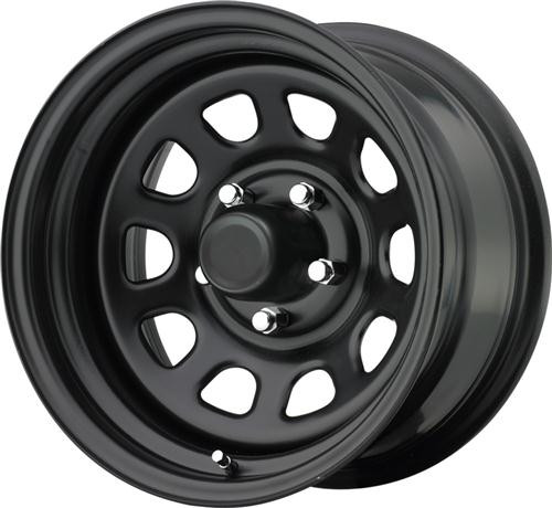 Steel Wheel 15x8 ET-19 5x114.3 Rock Crawler 51 Flat Black Pro Comp