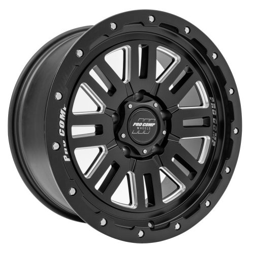 Alloy Wheel 18x9 ET0 5x127 61 Series Cagnos Satin Black Pro Comp