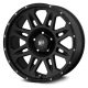 Alloy Wheel 17x8 ET0 5x127 7005 Flat Black ProComp