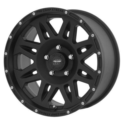 Alloy Wheel 17x9 ET-6 5x114.3 7005 Flat Black Pro Comp