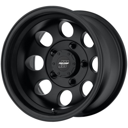 Alloy Wheel 16x8 ET-12 5x114.3 7069 Matte Black Pro Comp