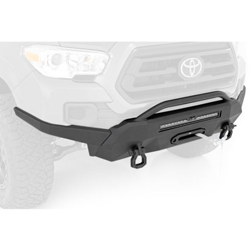 Rough Country Front steel bumper with skidplate - Toyota Tacoma 16->