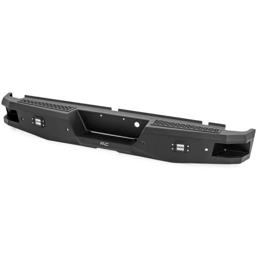 Rough Country Rear steel bumper with LED lights - Ford F150 09-14