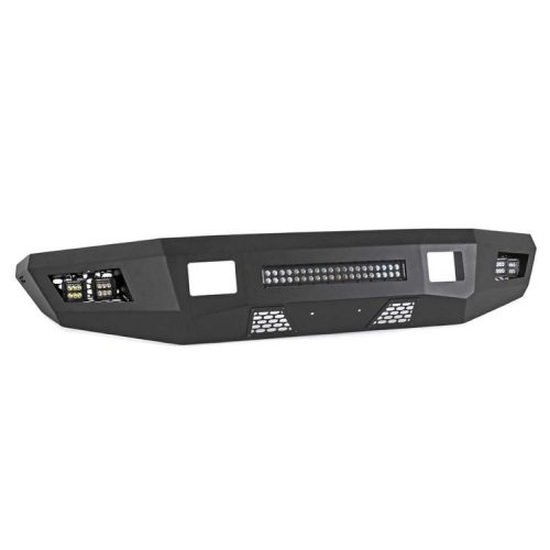 Rough Country Front steel bumper with LED lights - Ford F250 17->;F350 17->