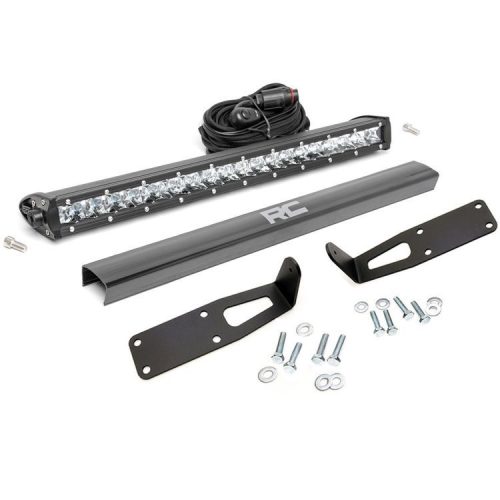 Rough Country Chrome Series LED light bar 20" - Dodge RAM 2500 03-18;RAM 3500 03-18