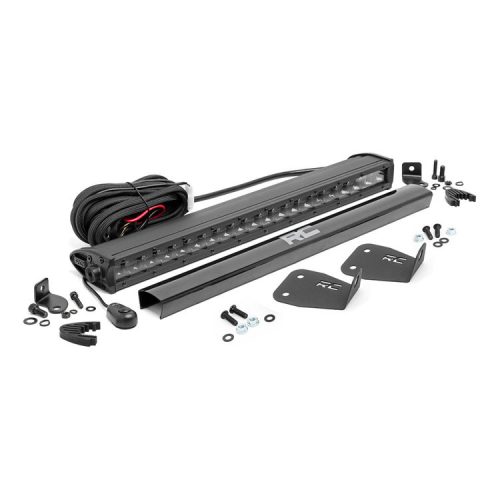 Rough Country Black Series LED light bar 20" - Ford Bronco Sport 21->