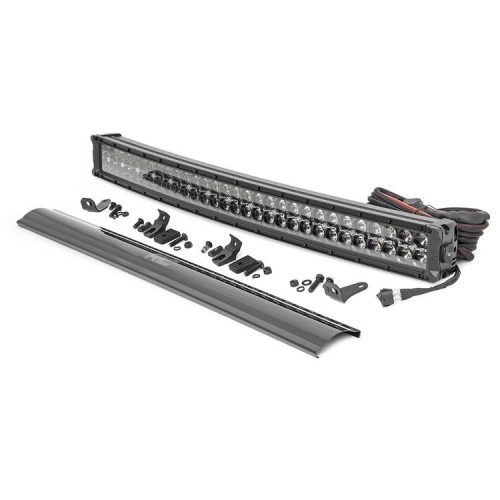 Rough Country Black Series LED light bar 30", white DRL