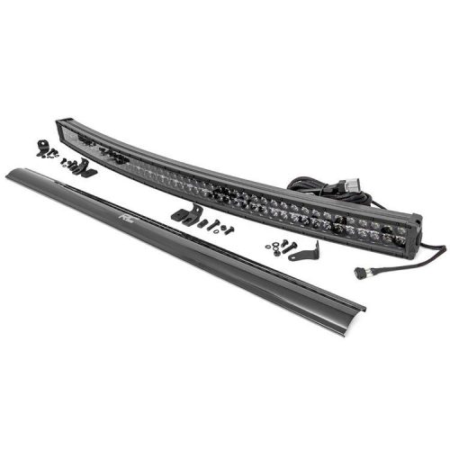 Rough Country Black Series LED light bar 50", white DRL