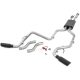 Rough Country Cat Back Dual exhaust system - Nissan Tundra 09-21