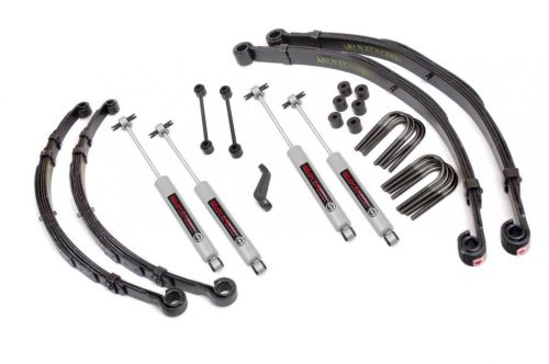 4" Rough Country Lift Kit suspension - Jeep CJ 82-86