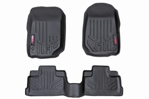 Rough Country heavy duty floor mats Jeep Wrangler JK 2WD/4WD 2007-2013 (4doors)