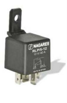 MR 71 relay (normally open) with double outpot, with resistance 24V 22A