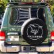 Snake4x4 spare tire cover with "Galloper" text 82x25cm