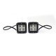 Snake4x4 Bumper-Mounted LED Fog Light Kit