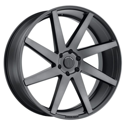 Alloy Wheel 22x9.5 ET25 5x127 Brute Carbon Graphite Status