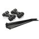 TeraFlex Rear Rear brake line anchor kit - Jeep Wrangler JK 07-18; Jeep Wrangler JL 18->;Gladiator JT 20->