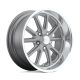 Alloy Wheel 17x7 ET1 5x114.3 U111 Rambler Matte GUN Metal Machined US Mags