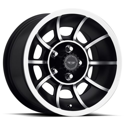 Alloy Wheel 15x7 ET0 5x114.3 VN47 Vector Satin Black Machined American Racing